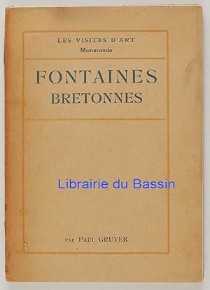 Seller image for Les fontaines bretonnes for sale by Librairie du Bassin