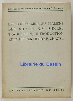 Seller image for Les potes mineurs italiens des XIIIe et XIVe sicles for sale by Librairie du Bassin