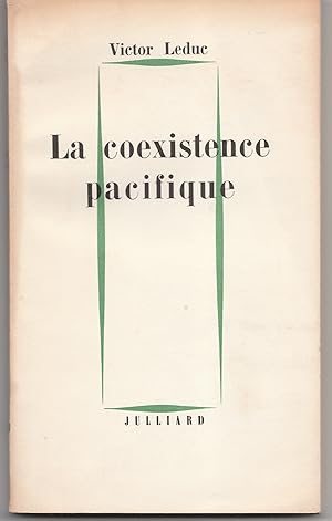 La coexistence pacifique