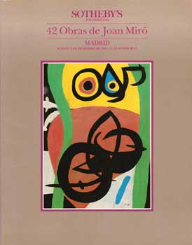 42 Obras de Joan Miró, Madrid. Sale #7089. Lot #s 1-42