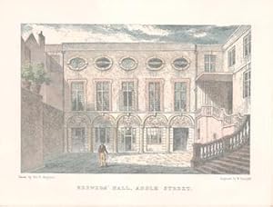 Image du vendeur pour Brewers' Hall, Addle Street, from London and its Environs in the Nineteenth Century. mis en vente par Wittenborn Art Books