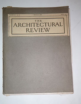 Architectural review. Volume XIV, no. III. March, 1907. (Essays: $3000 Houses that Cost $6000; Se...