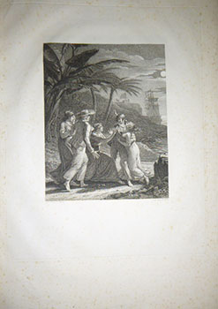 Seller image for Paul et Virginie. Large format suite of the engravings. avant la lettre without the text by Henri Bernardin de Saint-Pierre (1737-1814). First edition. for sale by Wittenborn Art Books