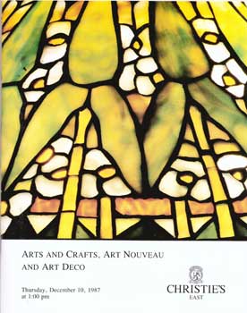 Arts and Crafts, Art Nouveau and Art Deco, New York. Sale #6471. Lot #s 1-396.