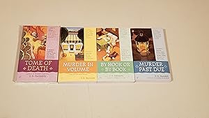 Seller image for Tome Of Death; Murder In Volume; Murder Past Due; By Hook Or By Book for sale by SkylarkerBooks