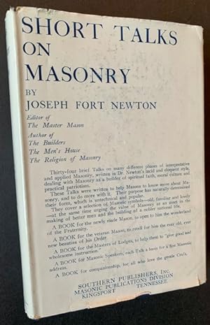 Short Talks on Masonry (In Dustjacket)