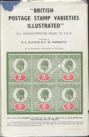 Imagen del vendedor de British Postage Stamp Varieties illustrated., Queen Victoria surface printed issues to King George VI. a la venta por Pennymead Books PBFA