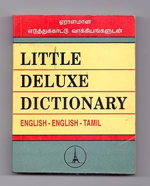 [Anonym:] Deluxe Dictionary English - English - Tamil.