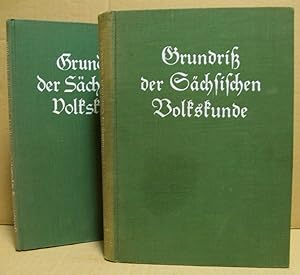 Seller image for Grundri der Schsischen Volkskunde. for sale by Nicoline Thieme