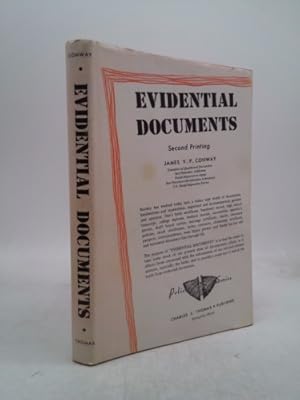 Bild des Verkufers fr Evidential documents (Police science series) zum Verkauf von ThriftBooksVintage