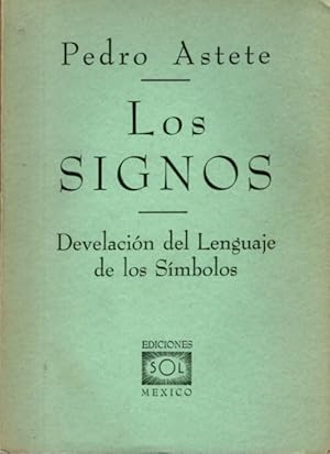 Seller image for LOS SIGNOS: Develacin del Lenguaje de los Smbolos for sale by By The Way Books