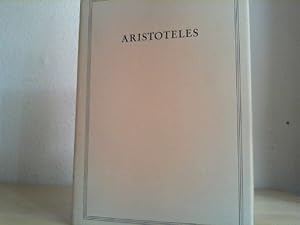 Imagen del vendedor de WERKE: Aristoteles: Analytica Priora Buch I. a la venta por Antiquariat im Schloss