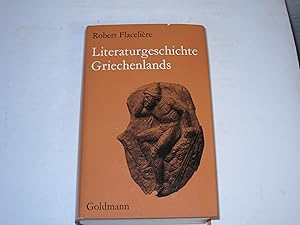 Bild des Verkufers fr Literaturgeschichte Griechenlands. zum Verkauf von Der-Philo-soph