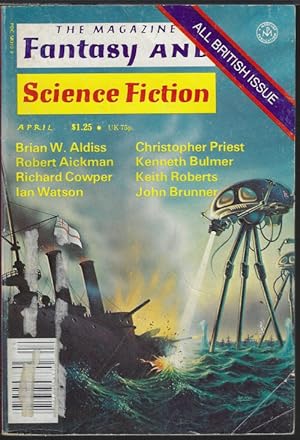 Bild des Verkufers fr The Magazine of FANTASY AND SCIENCE FICTION (F&SF): April, Apr. 1978 zum Verkauf von Books from the Crypt