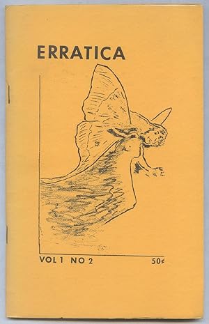 Imagen del vendedor de Erratica: A Magazine of Literature (Vol. 1, No. 2) a la venta por Between the Covers-Rare Books, Inc. ABAA