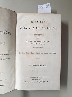 Handbuch der biblischen Alterthumskunde. 2 Bände : Erster Band: Politische, häusliche und religiö...
