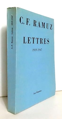 Seller image for Lettres 1919-1947. for sale by La Bergerie