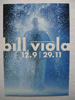 Seller image for Bill Viola Stedelijk Museum 1998 Exhibition invite postcard for sale by ANARTIST