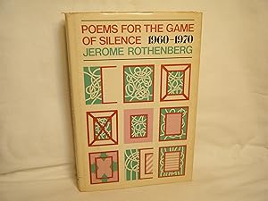 Immagine del venditore per Poems for the Game of Silence 1960-1970 venduto da curtis paul books, inc.
