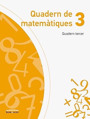 Seller image for Quadern matemtiques 3-3R primaria explora for sale by Imosver