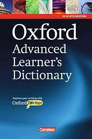 Bild des Verkufers fr Oxford Advanced Learners Disctionary zum Verkauf von WeBuyBooks