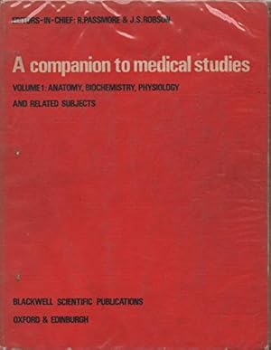 Immagine del venditore per Anatomy, Biochemistry, Physiology and Related Subjects (v. 1) (Companion to Medical Studies) venduto da WeBuyBooks