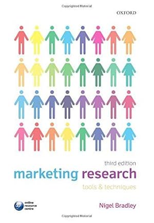 Imagen del vendedor de Marketing Research: Tools and Techniques a la venta por WeBuyBooks