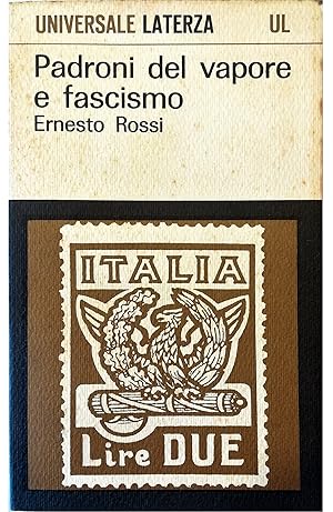 Imagen del vendedor de Padroni del vapore e fascismo a la venta por Libreria Tara