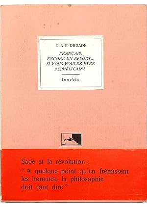 Image du vendeur pour Franais, encore un effort. si vous voulez tre republicains mis en vente par Libreria Tara