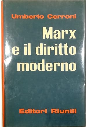 Marx e il diritto moderno
