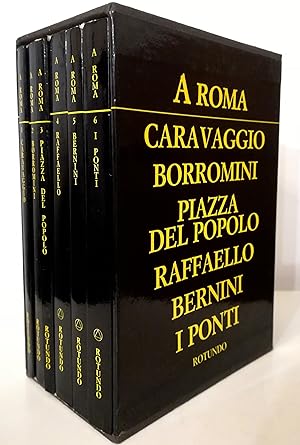 Immagine del venditore per A Roma Caravaggio - Borromini - Piazza del Popolo - Raffaello - Bernini - I ponti - completo in 6 voll. in cofanetto editoriale venduto da Libreria Tara