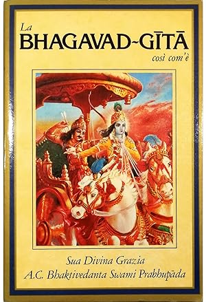 Seller image for La Bhagavad-Gita cos com' Traduzione letteraria e spiegazione for sale by Libreria Tara
