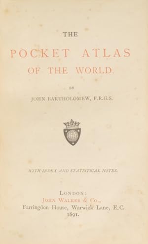 THE POCKET ATLAS OF THE WORLD.