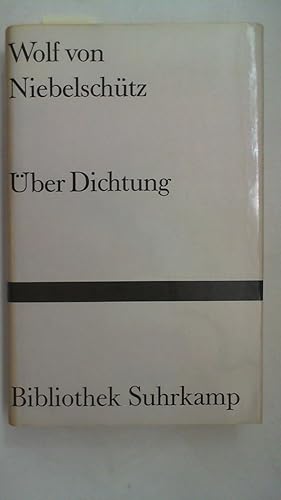 Über Dichtung - Bibliothek Suhrkamp Band 637,