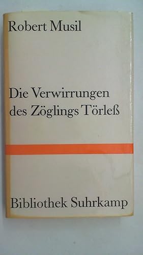 Die Verwirrungen des Zöglings Törleß (Bibliothek Suhrkamp Band 448),