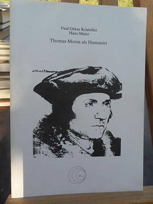 Imagen del vendedor de Thomas Morus als Humanist. Zwei Essays. a la venta por Antiquariat Floeder