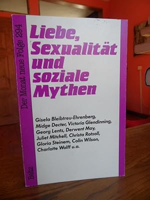 Bild des Verkufers fr Liebe, Sexualitt und soziale Mythen. zum Verkauf von Antiquariat Floeder