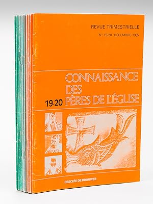 Connaissance des Pères de l'Eglise (Du numéro 1 au numéro 19-20 - Sauf n°12)