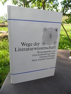 Bild des Verkufers fr Wege der Literaturwissenschaft. zum Verkauf von Antiquariat Floeder