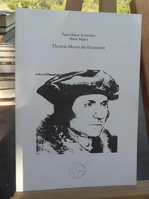 Seller image for Thomas Morus als Humanist. Zwei Essays. for sale by Antiquariat Floeder