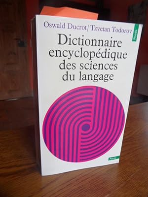 Seller image for Dictionnaire encyclopedique des sciences du langage. for sale by Antiquariat Floeder