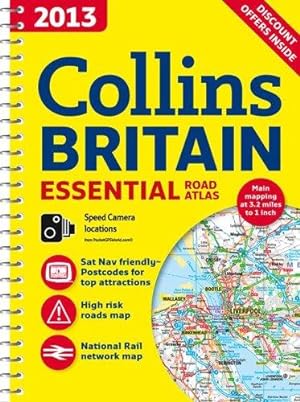Seller image for 2013 Collins Essential Road Atlas Britain for sale by WeBuyBooks