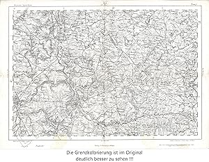 Reymann's topographische Special-Karte von Deutschland, Schweiz, Ostfrankreich, Belgien, Niederla...