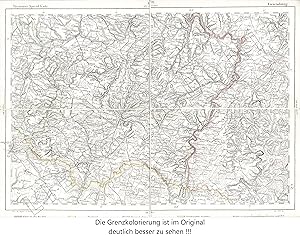 Reymann's topographische Special-Karte von Deutschland, Schweiz, Ostfrankreich, Belgien, Niederla...