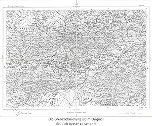 Reymann's topographische Special-Karte von Deutschland, Schweiz, Ostfrankreich, Belgien, Niederla...