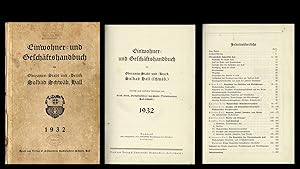 Einwohner- und Geschäftshandbuch für Oberamts-Stadt und-Bezirk Solbad Schwäbisch Hall (Originalau...