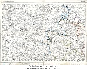 Reymann's topographische Special-Karte von Deutschland, Schweiz, Ostfrankreich, Belgien, Niederla...