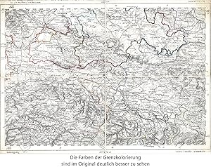 Reymann's topographische Special-Karte von Deutschland, Schweiz, Ostfrankreich, Belgien, Niederla...