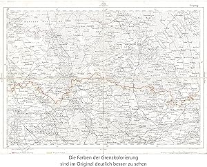 Reymann's topographische Special-Karte von Deutschland, Schweiz, Ostfrankreich, Belgien, Niederla...