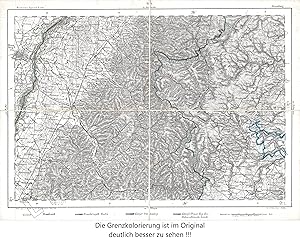 Reymann's topographische Special-Karte von Deutschland, Schweiz, Ostfrankreich, Belgien, Niederla...